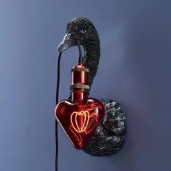 Ampoule LED coeur, rouge