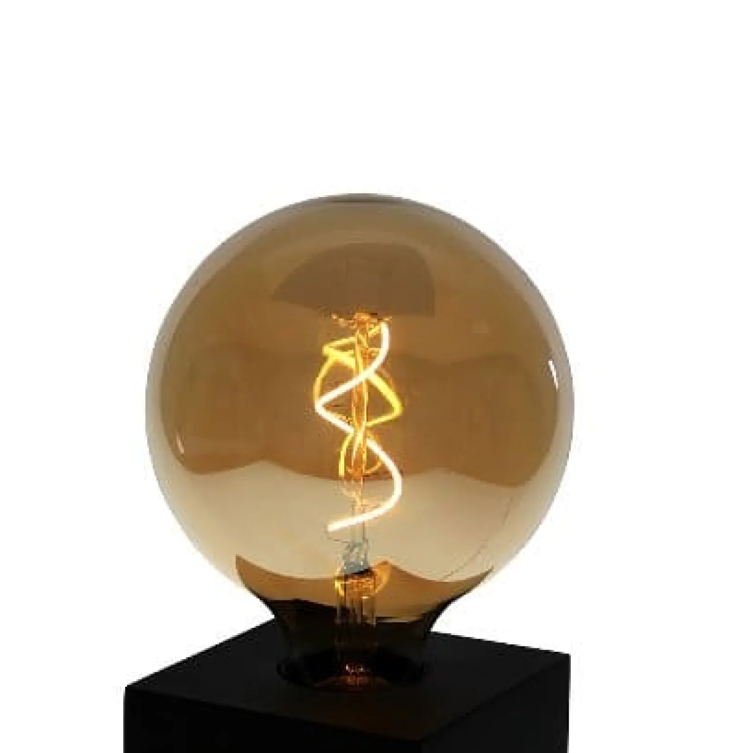 Ampoule LED filament spiralé, style vintage, dimmable
