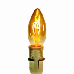 Ampoule LED Loop-Filament, forme bougie, style vintage, dimmable