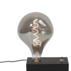 Ampoule LED Squeeze, finition fumée, dimmable