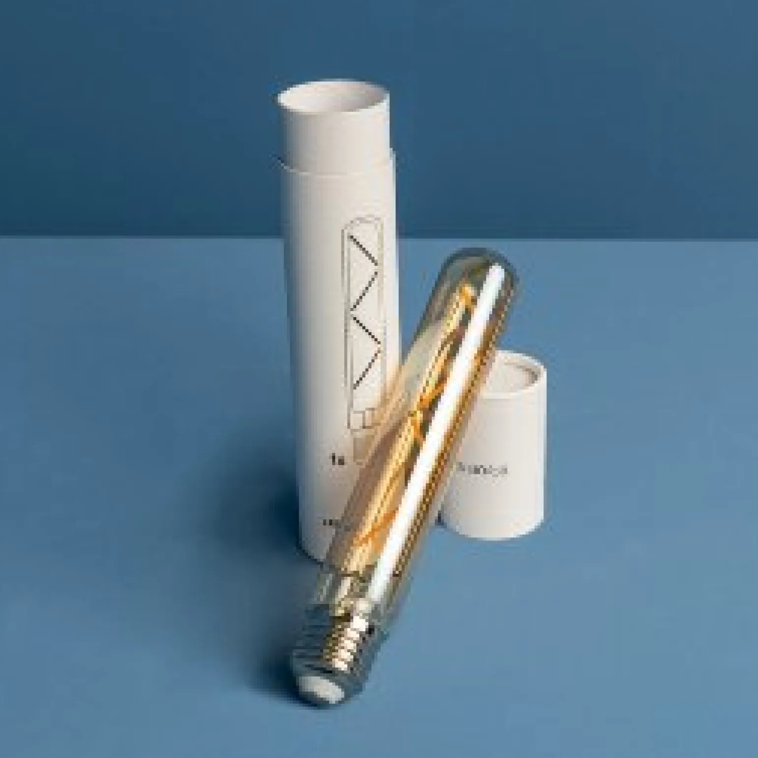 Ampoule LED Tube, style vintage, forme tubulaire, dimmable