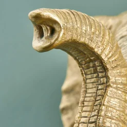 Applique éléphant Jumbo, or