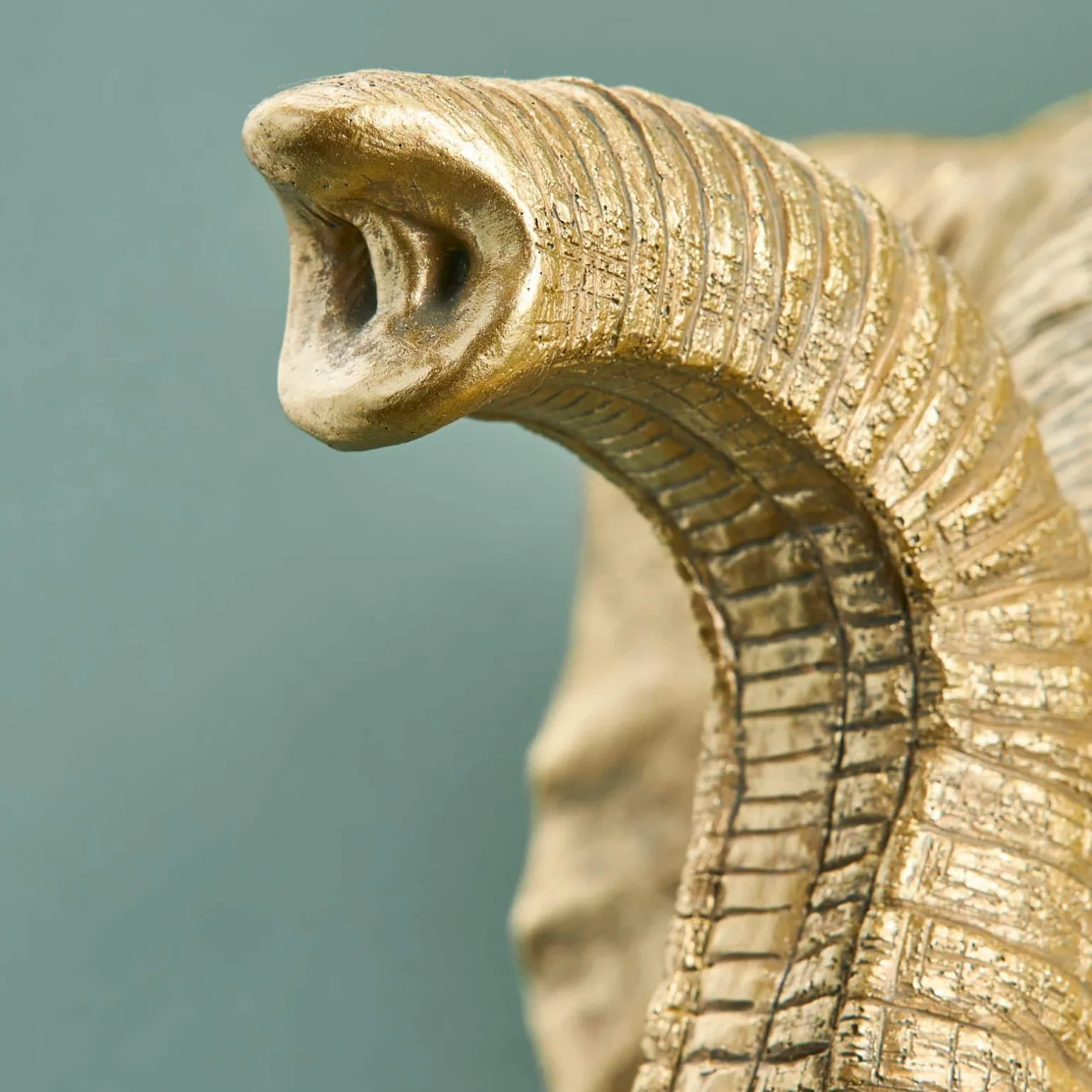 Applique éléphant Jumbo, or