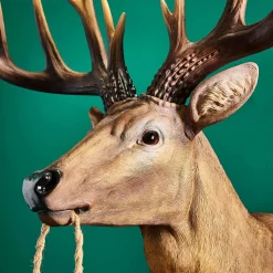 Applique murale cerf Harry, marron