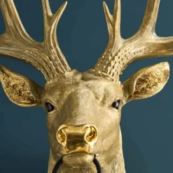 Applique Murale Cerf Harry, doré