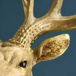 Applique Murale Cerf Harry, doré