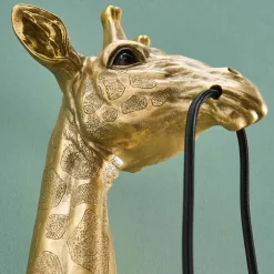 Applique murale girafe Lucie, or