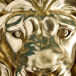 Applique murale lion King Lion, or