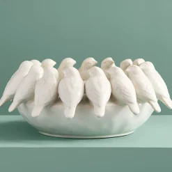 Bol avec des oiseaux Birds, blanc
