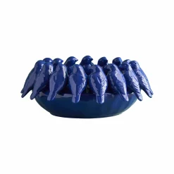 Bol avec des oiseaux Birds, bleu