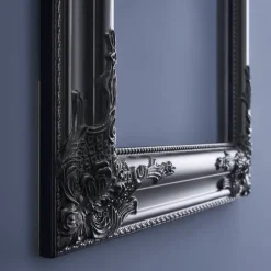 Cadre baroque, noir