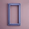 Cadre déco / cadre baroque, lilas