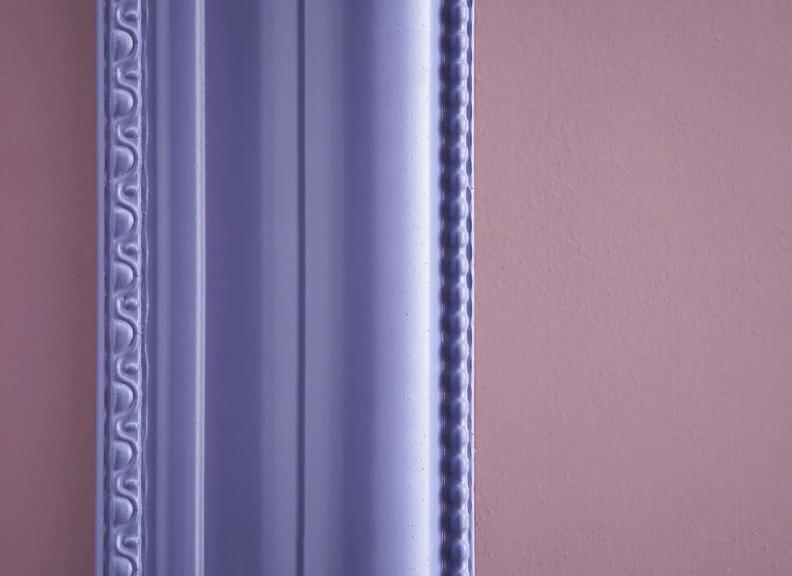 Cadre déco / cadre baroque, lilas