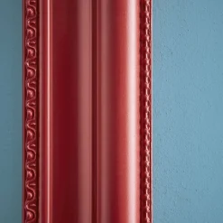Cadre déco / cadre baroque, rouge, bois, 40x70 cm