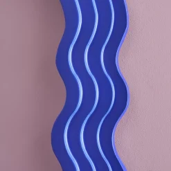 Cadre Waves, bleu