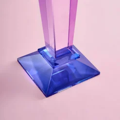 Chandelier Crystal, 5 branches, violet