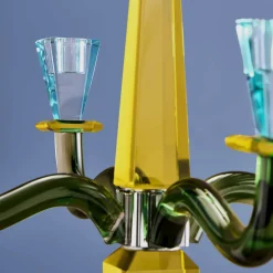 Chandelier Fancy Crystal, 5 branches, Verre