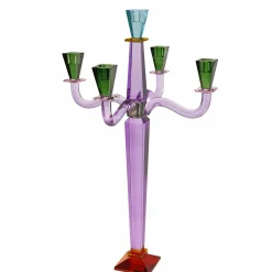 Chandelier Fancy Crystal, 5 branches, Verre