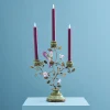 Chandelier perroquet, vert-or