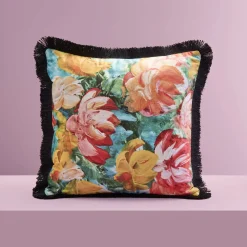 Coussin à franges Aquarell