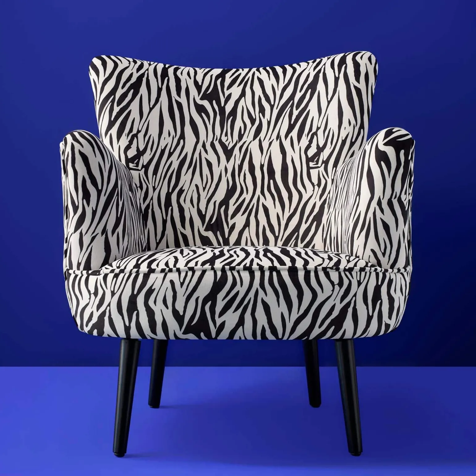 Fauteuil Zebra, noir