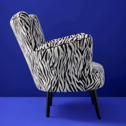 Fauteuil Zebra, noir