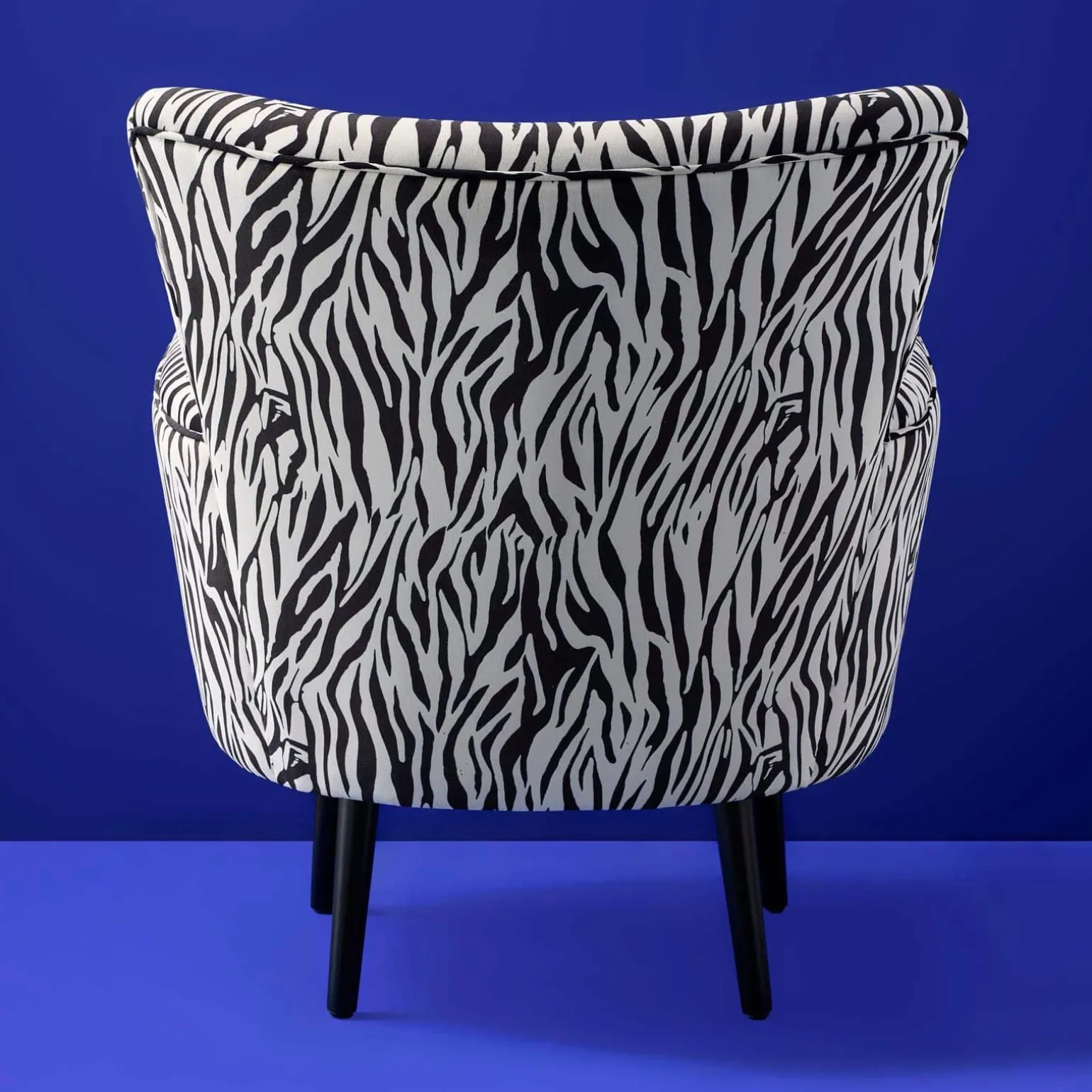 Fauteuil Zebra, noir