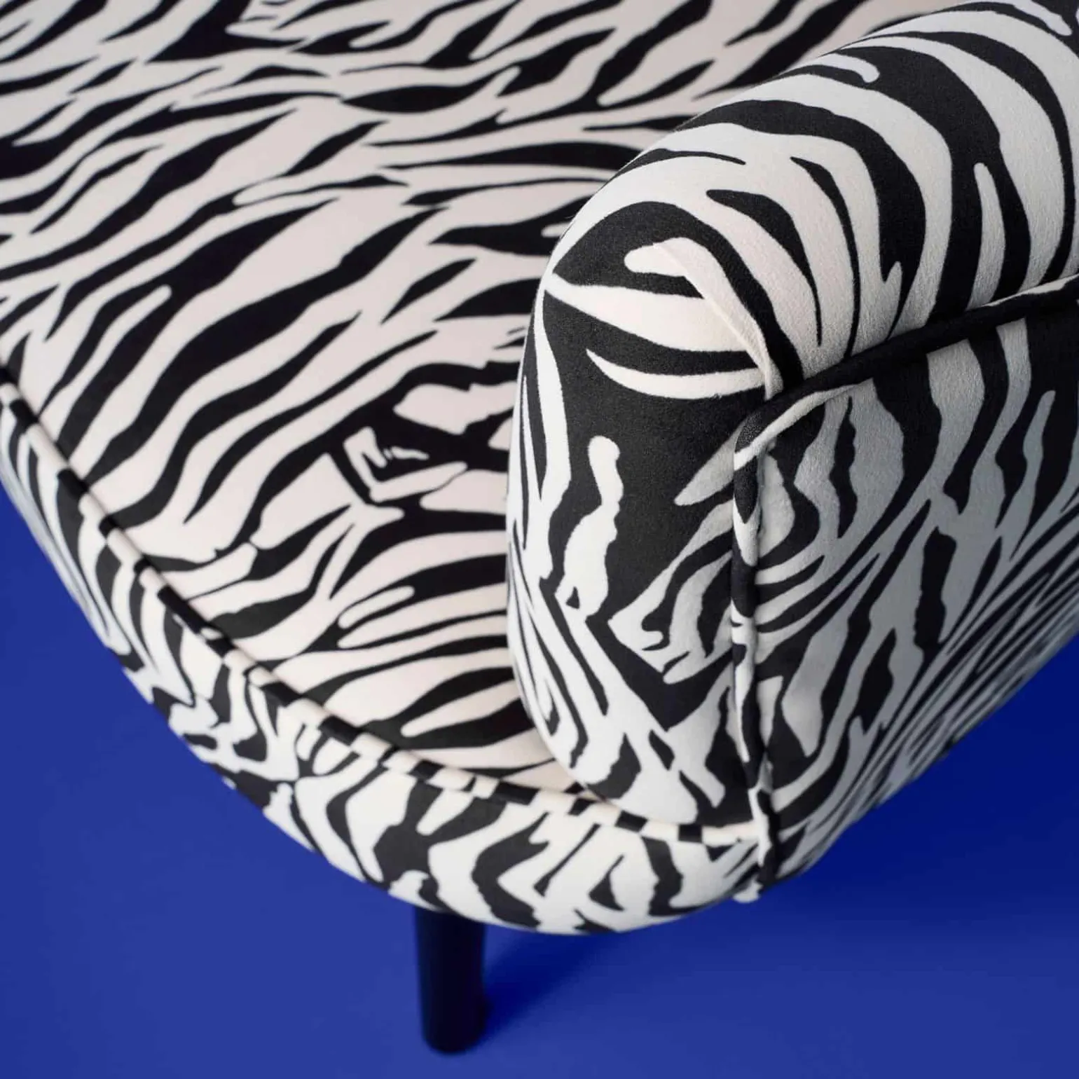 Fauteuil Zebra, noir