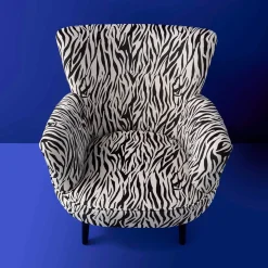 Fauteuil Zebra, noir