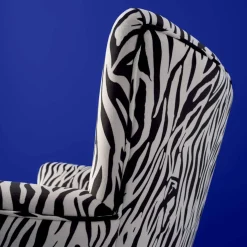 Fauteuil Zebra, noir