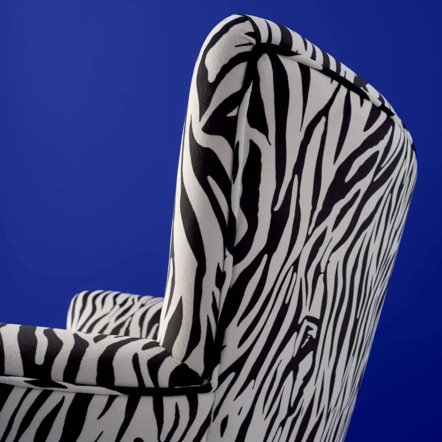 Fauteuil Zebra, noir