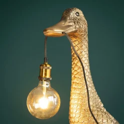 Lampadaire canard Ducky, or