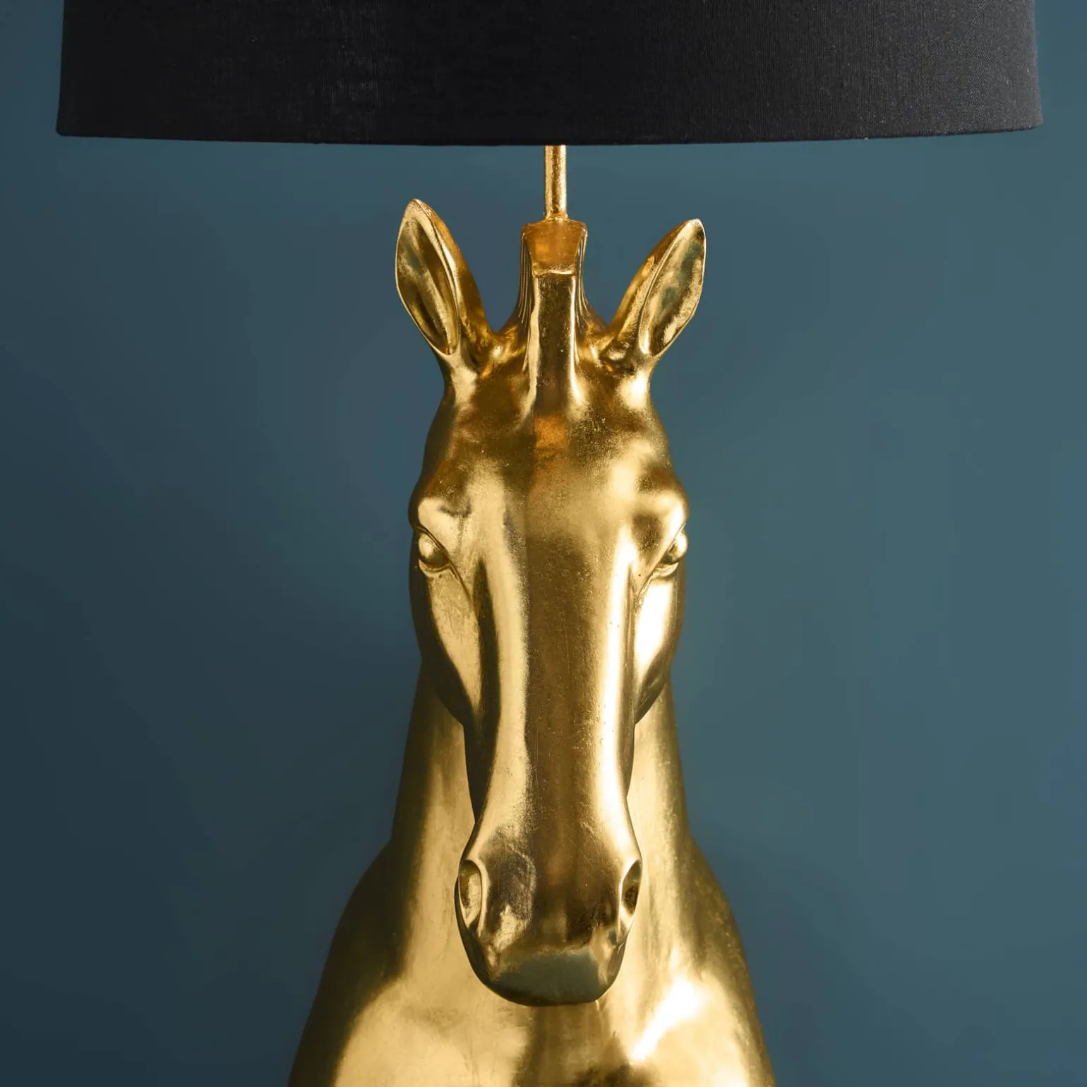 Lampadaire Cheval Amadeus, or