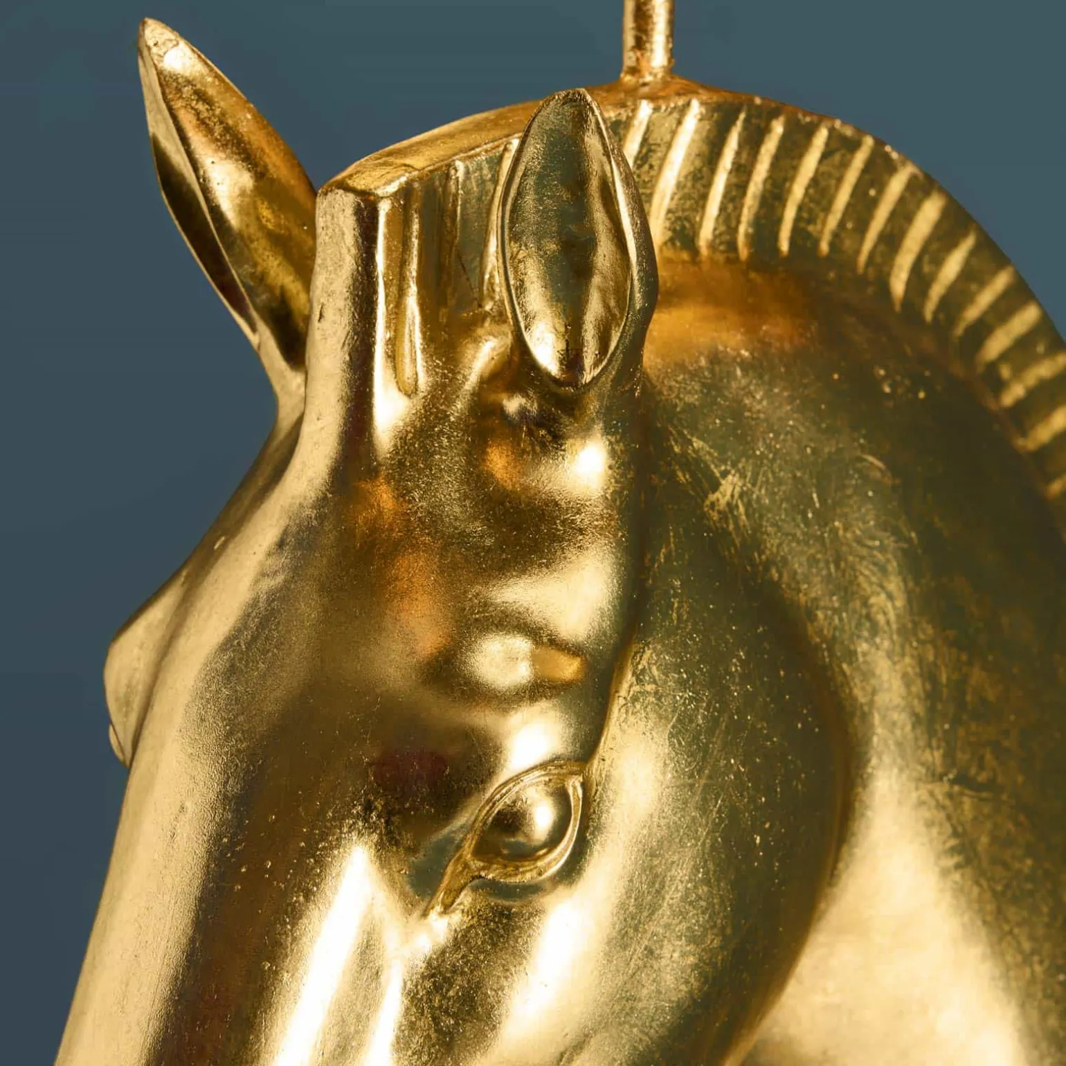 Lampadaire Cheval Amadeus, or