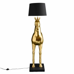 Lampadaire Cheval Amadeus, or