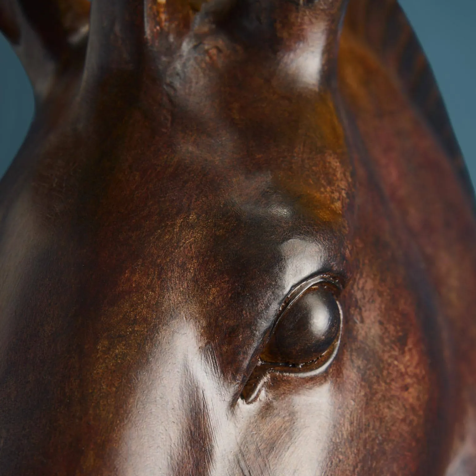 Lampadaire Cheval Amadeus, marron