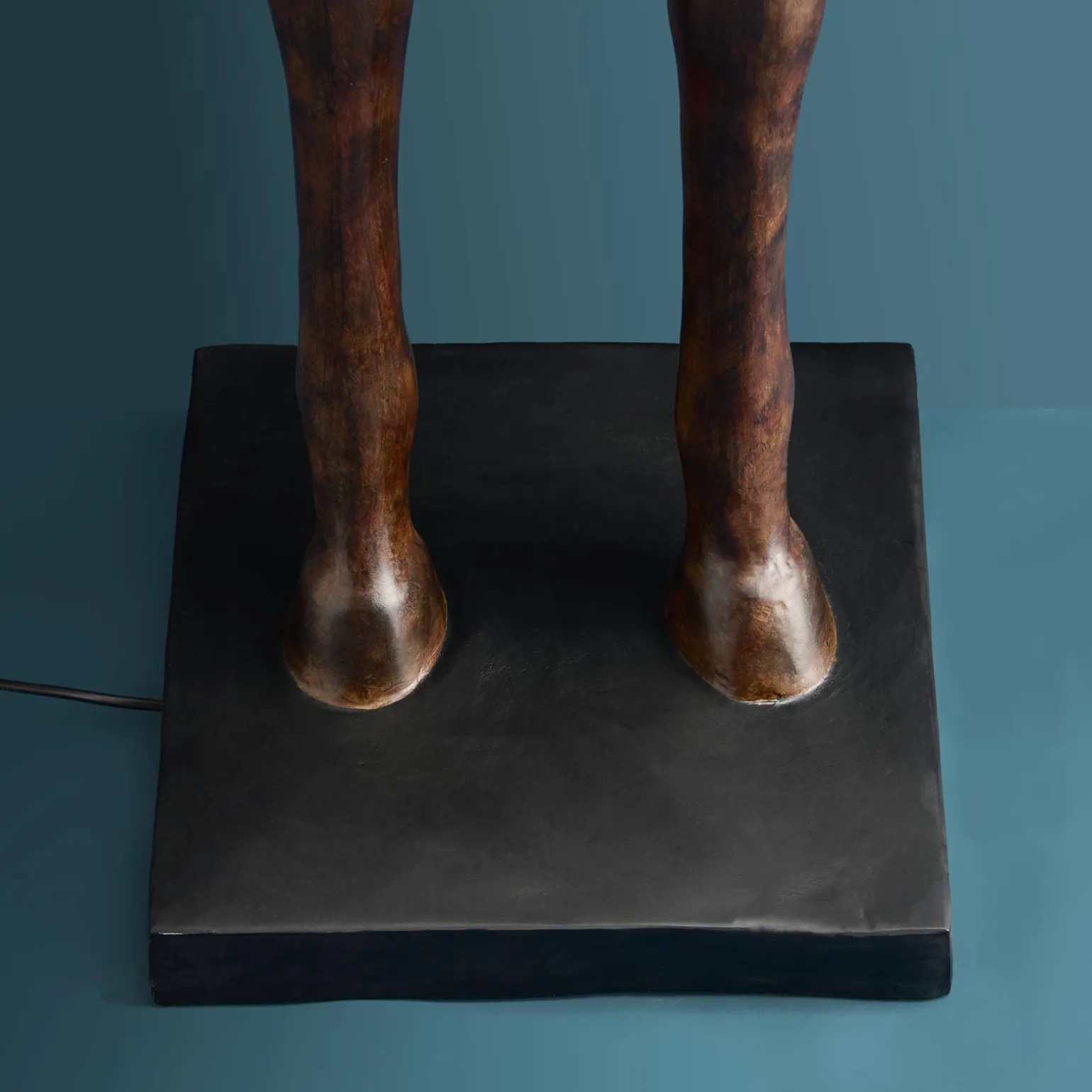 Lampadaire Cheval Amadeus, marron