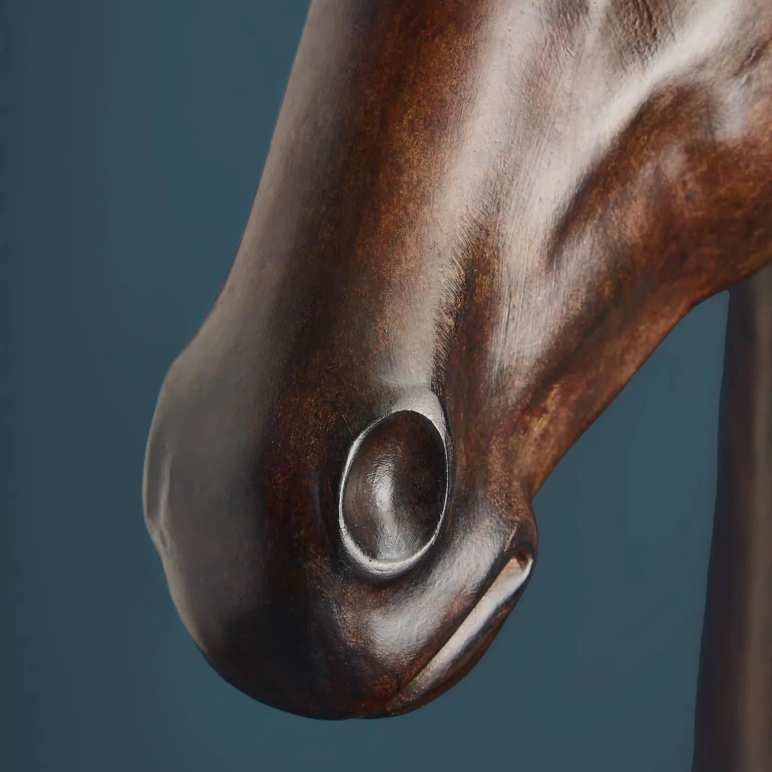 Lampadaire Cheval Amadeus, marron