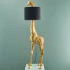 Lampadaire Girafe Gigi Junior, or/noir