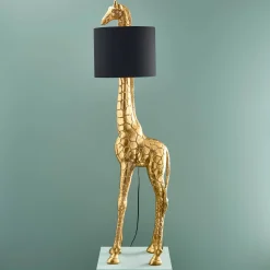 Lampadaire Girafe Gigi Junior, or/noir