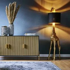 Lampadaire Girafe Gigi Junior, or/noir