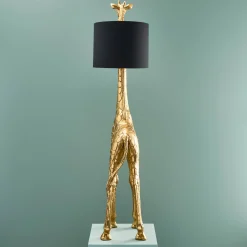 Lampadaire Girafe Gigi Junior, or/noir