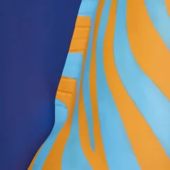 Lampadaire Zebra Zora, bleu-orange