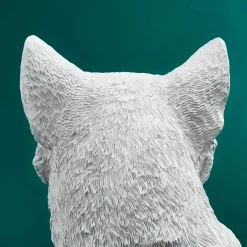 Lampe à poser chat Chouchou, blanc