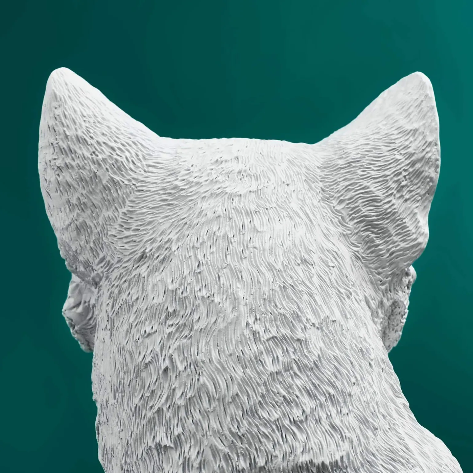 Lampe à poser chat Chouchou, blanc