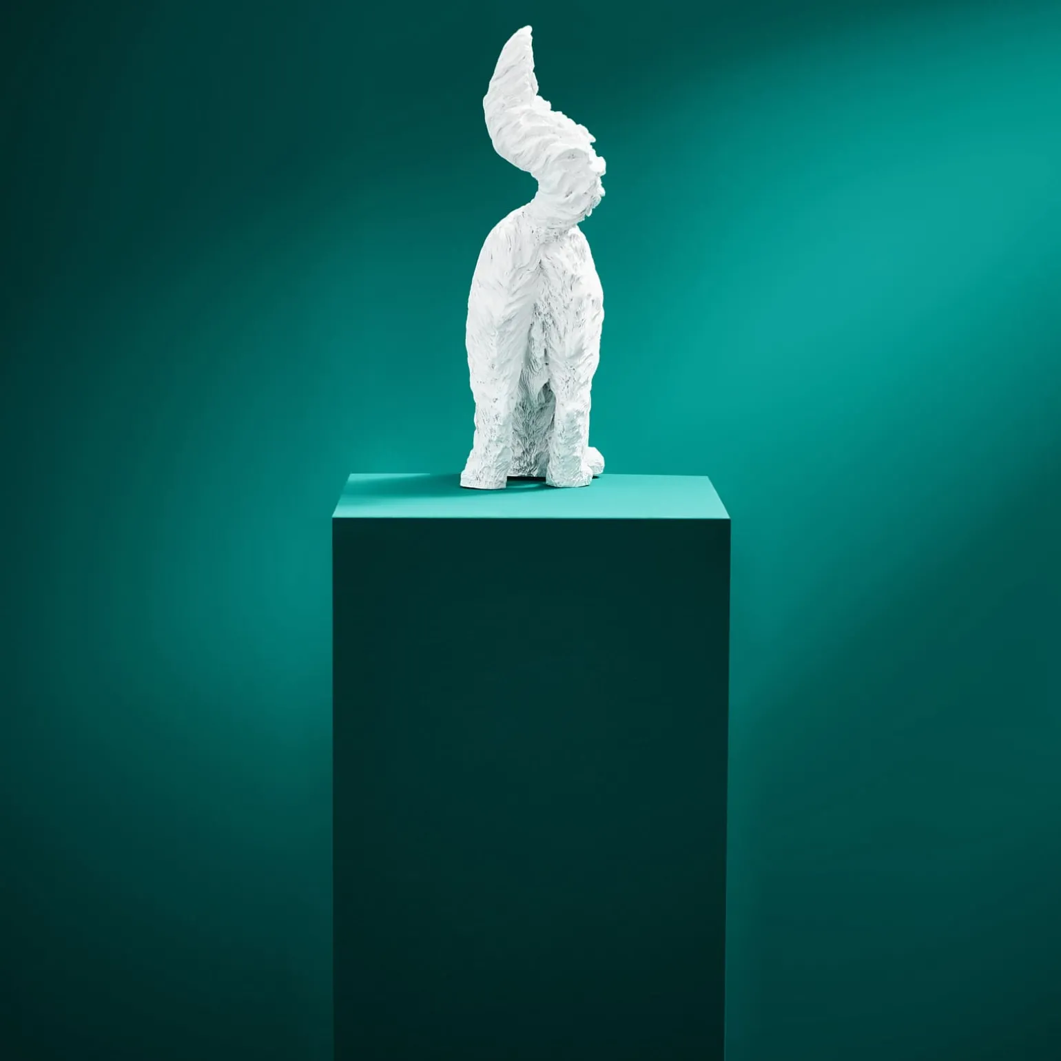 Lampe de table chat Chichi, blanche