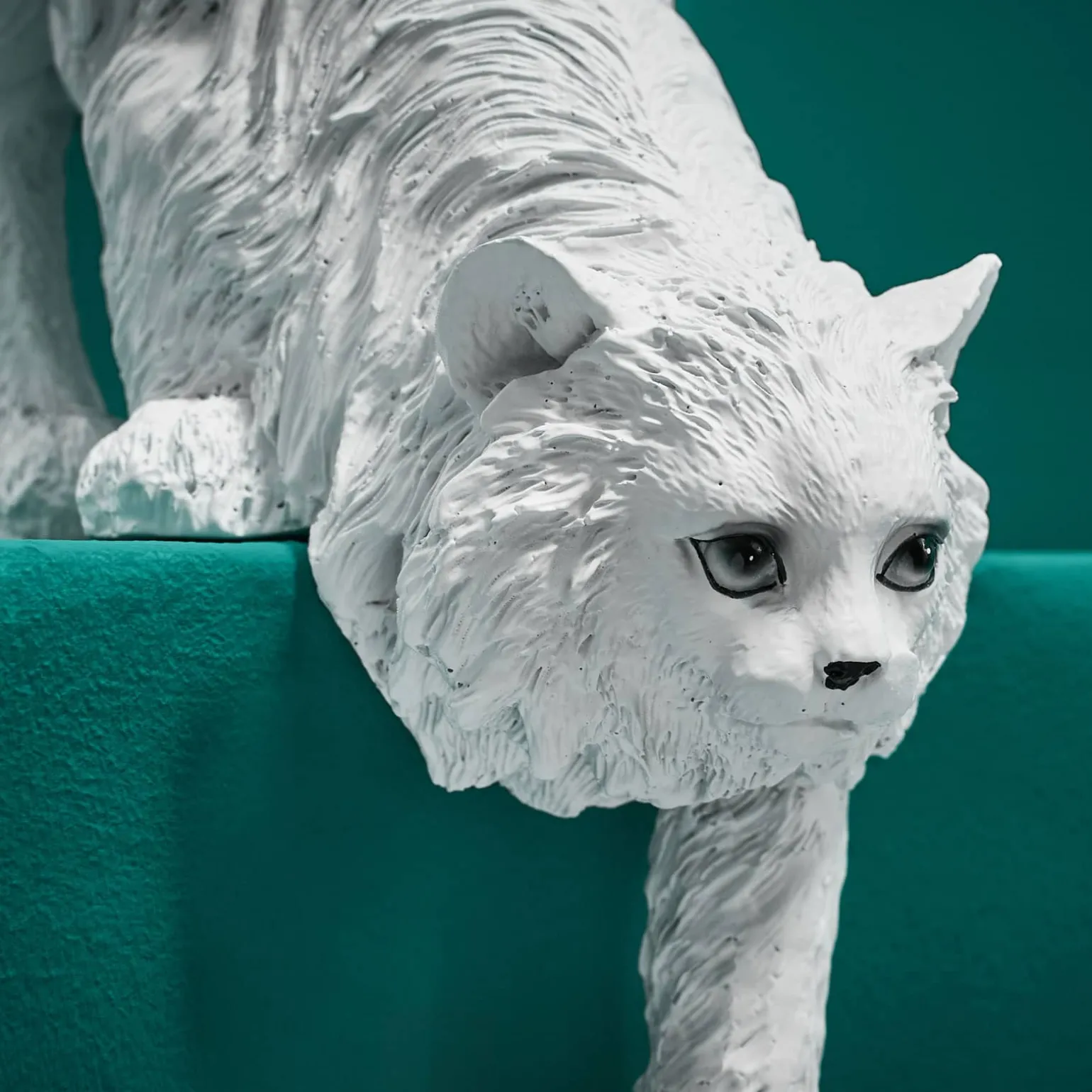 Lampe de table chat Chichi, blanche