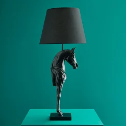 Lampe de table Cheval Wendy, noir