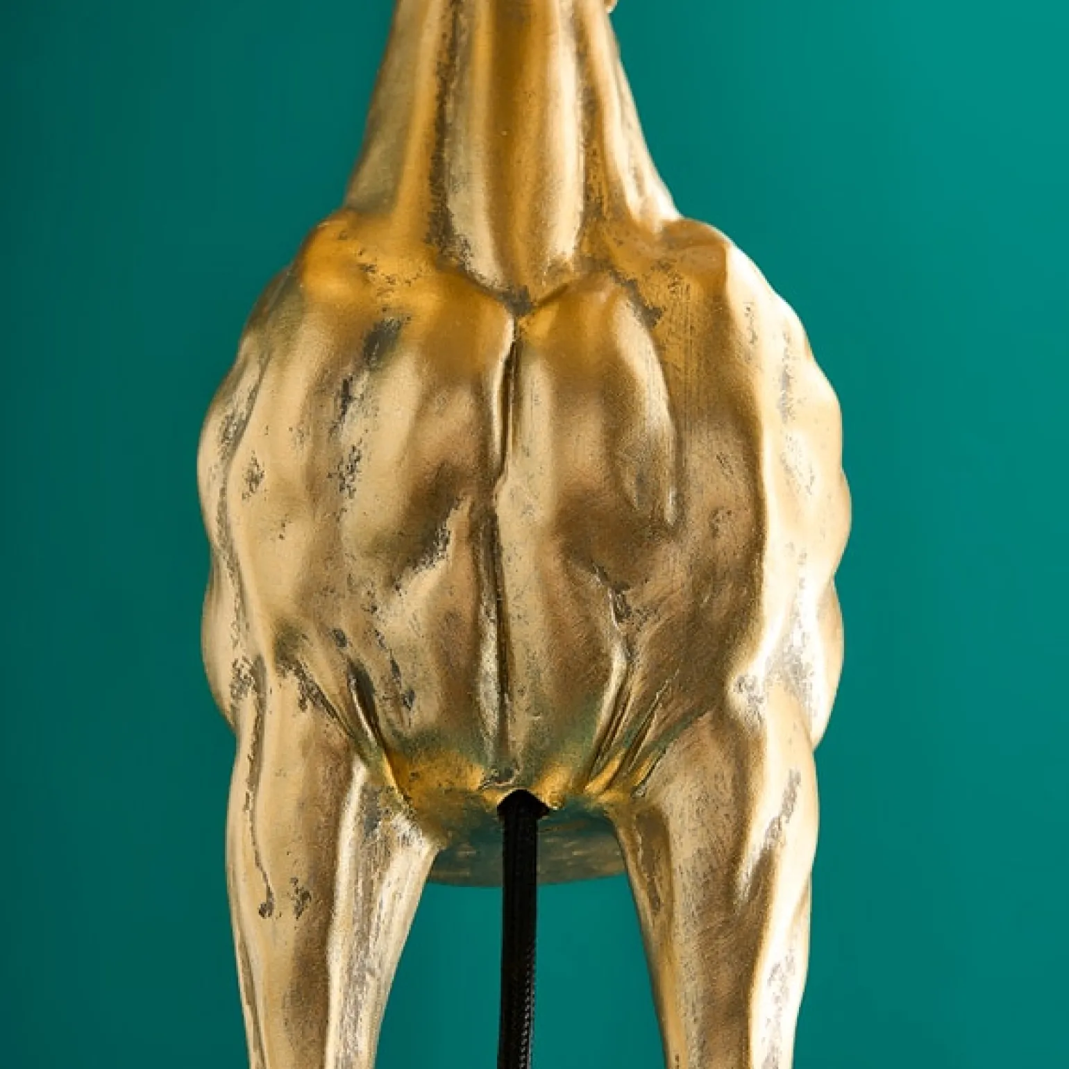 Lampe de table Cheval Wendy, or