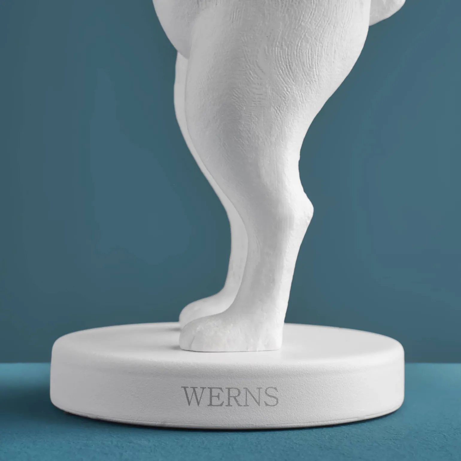 Lampe de Table Lapin LED Hiding Rabbit, blanc mat